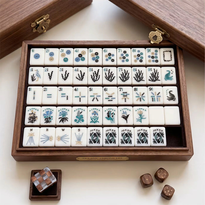Tide & Shore | Mahjong Tiles Set