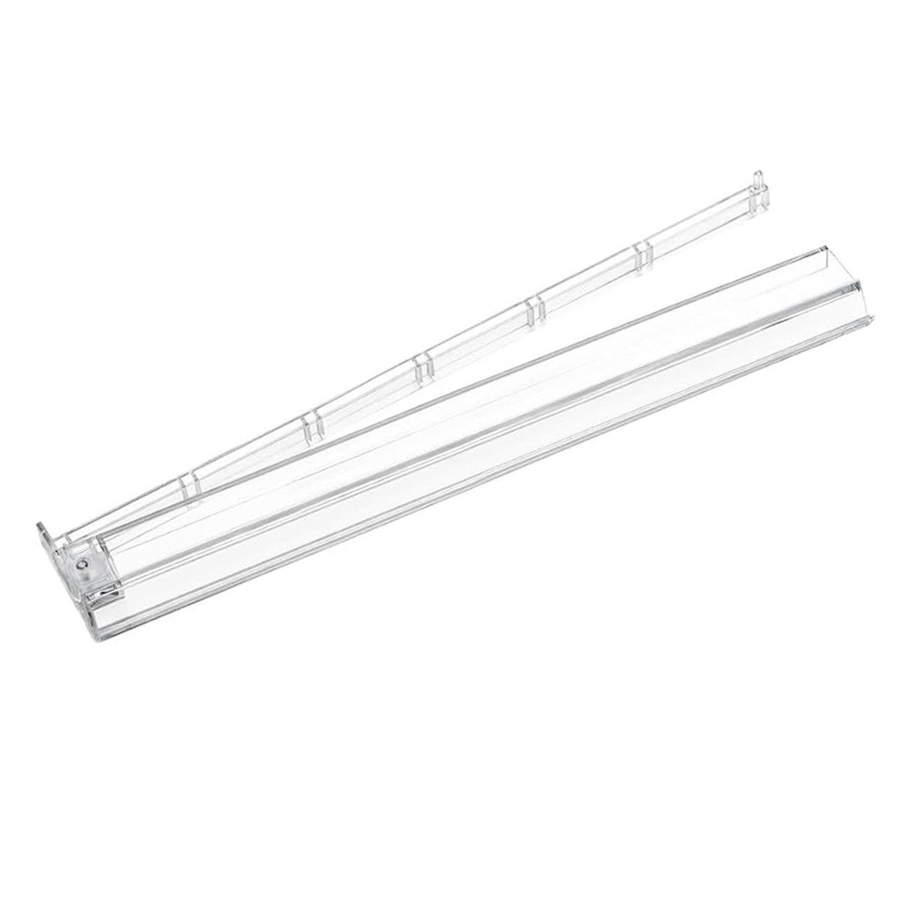 Green Acrylic Mahjong Rack and Pusher Single - Crystal Clear Tile Holder for American Mahjong