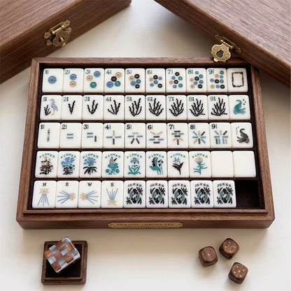Tide & Shore | Mahjong Tiles Set