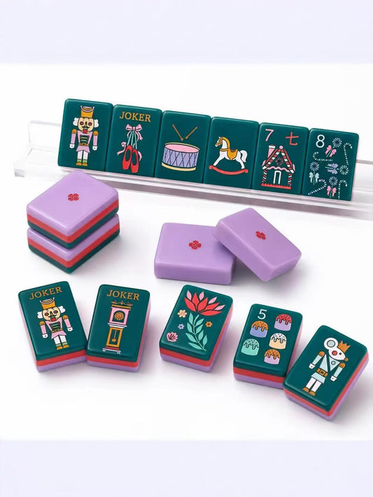Holiday Nutcracker | Mahjong Tiles Set