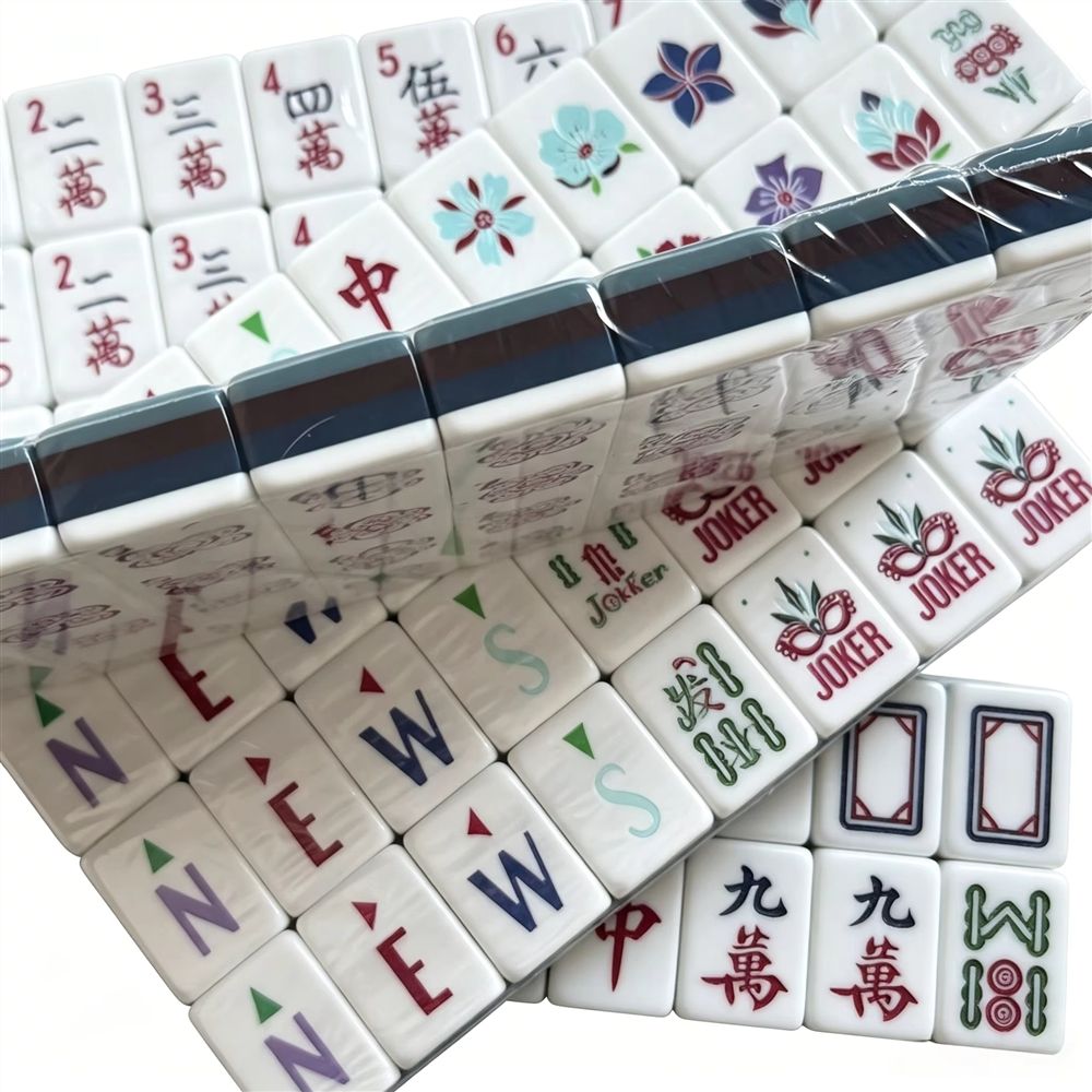 Artisan Chinoiserie Lantern Jokers on Enchanted Garden Tiles - Detailed Hand-Painted Engravings
