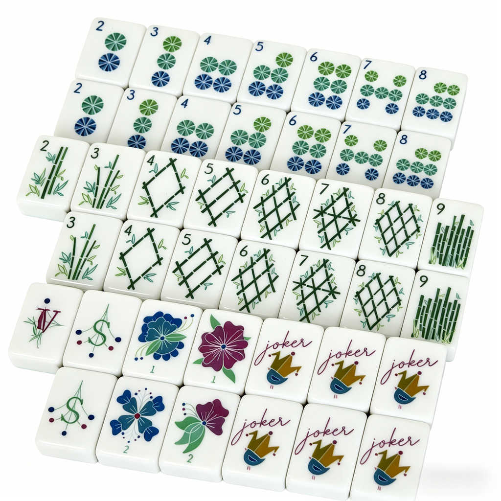 Close-up of Floral Muse Engravings - Premium Ink Inlays on Midnight Teal Luxury Tiles
