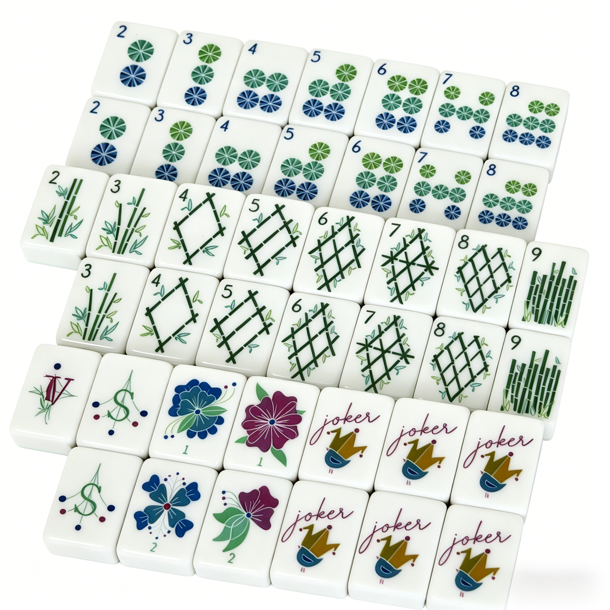 Close-up of Floral Muse Engravings - Premium Ink Inlays on Midnight Teal Luxury Tiles