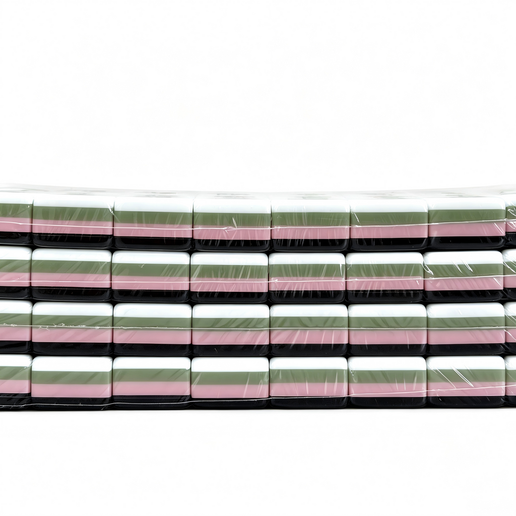 Emerald Garden Collection - 166 American Mahjong Tiles including 8 Jokers and 4 Spares