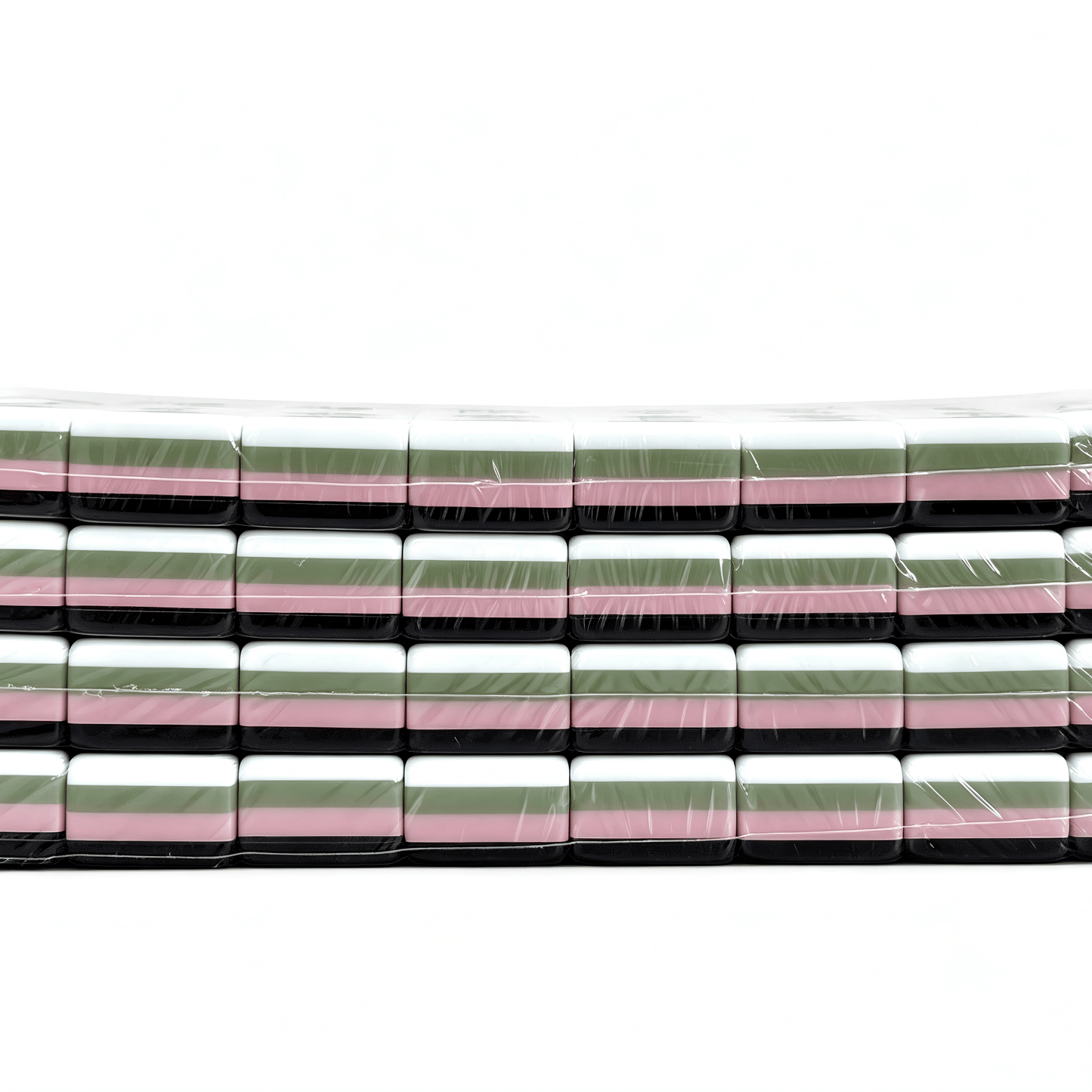 Emerald Jewel Garden luxury American Mahjong set by USA Mahjong Co. with 166 tiles