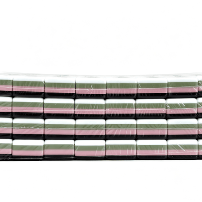 Emerald Jewel Garden luxury American Mahjong set by USA Mahjong Co. with 166 tiles