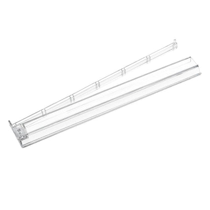 Green Acrylic Mahjong Rack and Pusher Single - Crystal Clear Tile Holder for American Mahjong