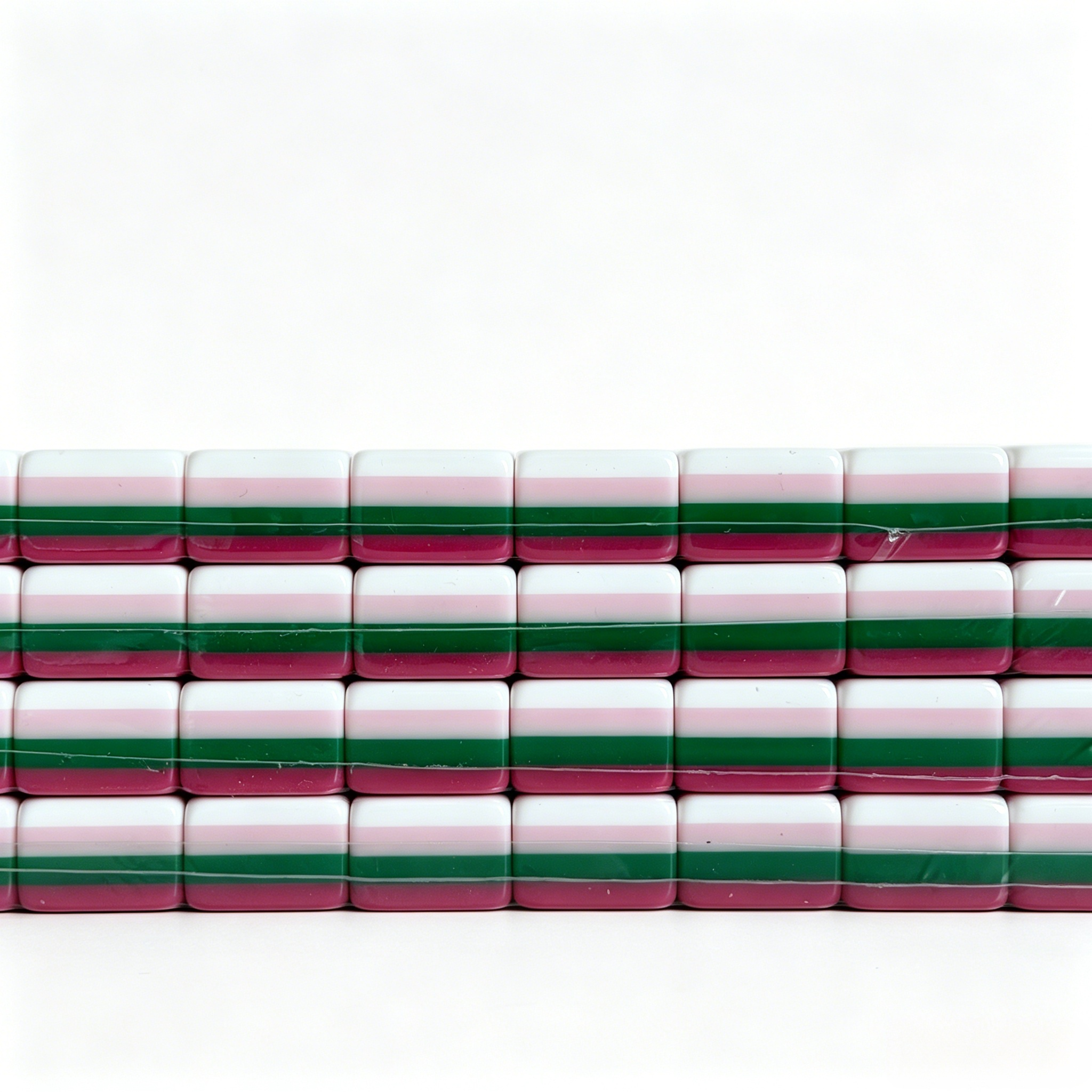 Magenta Monarch Collection - 166 American Mahjong Tiles including 8 Elephant Jokers and 4 Spares