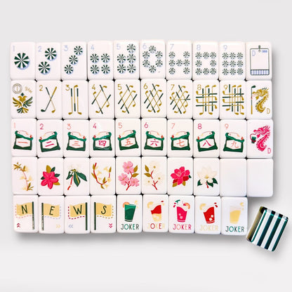 Fairways Flowers | Mahjong Tiles Set