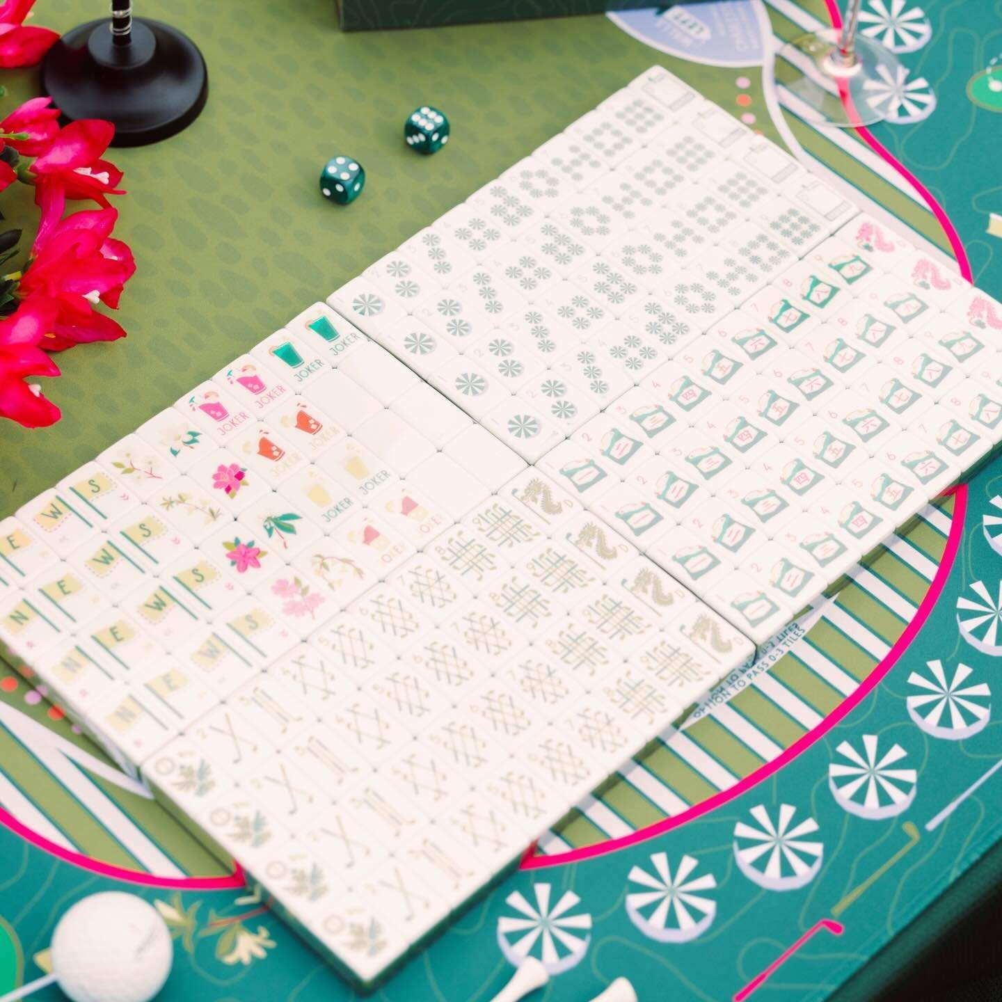 Fairways Flowers | Mahjong Tiles Set