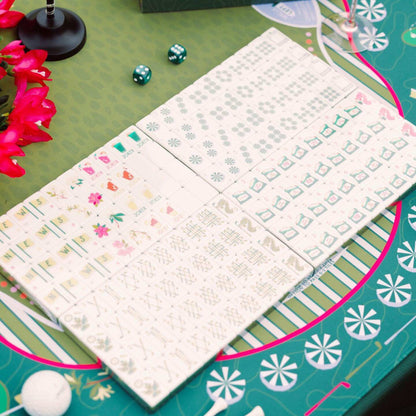 Fairways Flowers | Mahjong Tiles Set