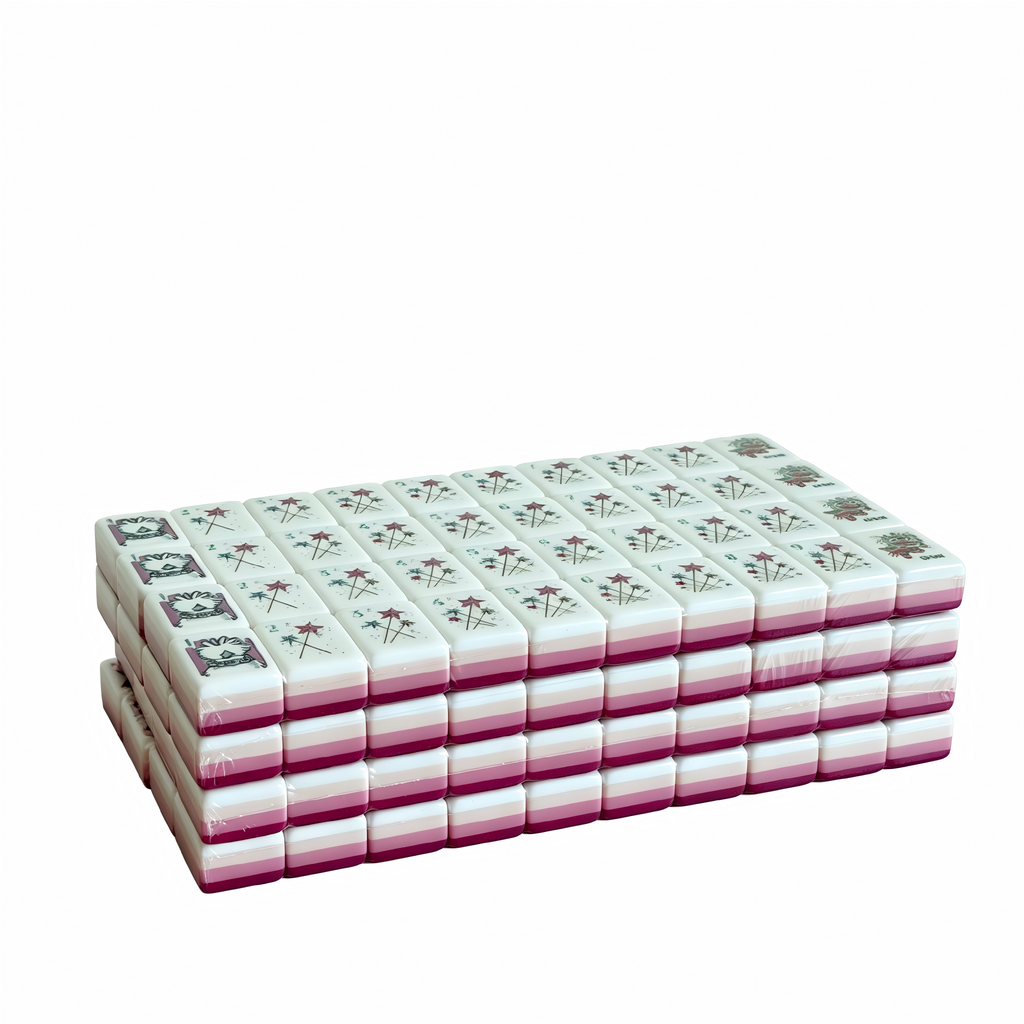 Side Profile of 32g Weighted Berry Sorbet Tiles - Professional Berry Aesthetic and Thickness