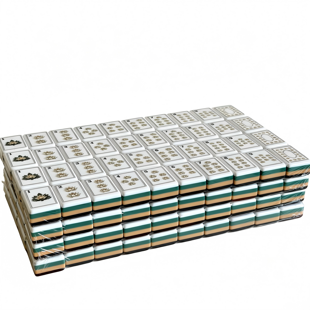 Side Profile of 32g Weighted Crimson Tortoise Tiles - Luxury Marbled Aesthetic and Professional Weight