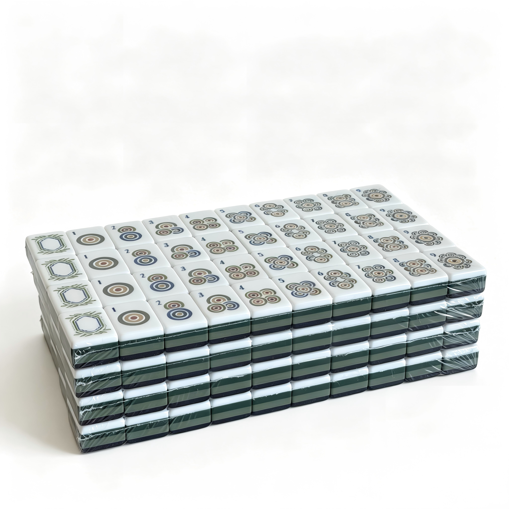 Side Profile of 32g Weighted Tiger Strike Tiles - Professional Animal Print Aesthetic and Thickness