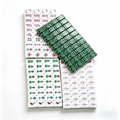 USA Mahjong Emerald Garden Set - 166-Tile American Mahjong with 32g Weighted Forest Green Tiles