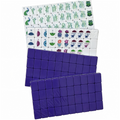 USA Mahjong Galaxy Sparkle Set - 166-Tile American Mahjong with 32g Weighted Purple Glitter Tiles