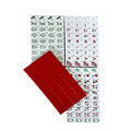 USA Mahjong Scarlet Empress Set - 166-Tile American Mahjong with 32g Weighted Royal Red Marbled Tiles